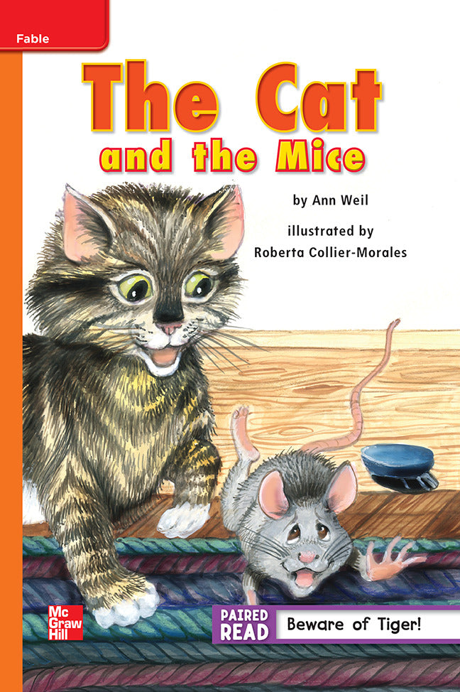 Reading Wonders Grade 2 Leveled Reader The Cat & The Mice Approaching Unit 2 6 Pack