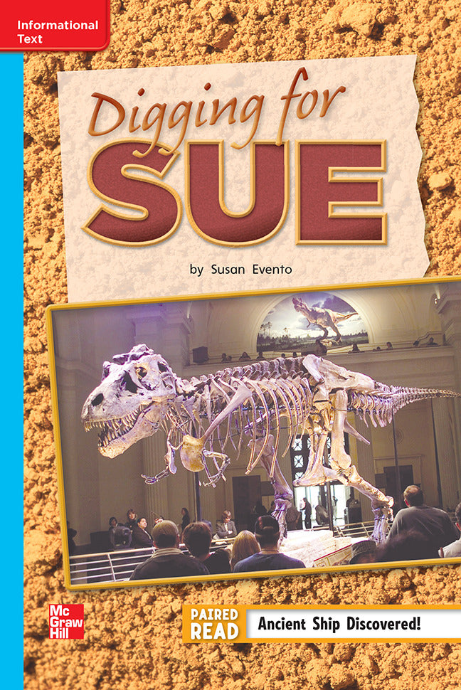 Reading Wonders Grade 2 Leveled Reader Digging For Sue Approaching Unit 6 6 Pack