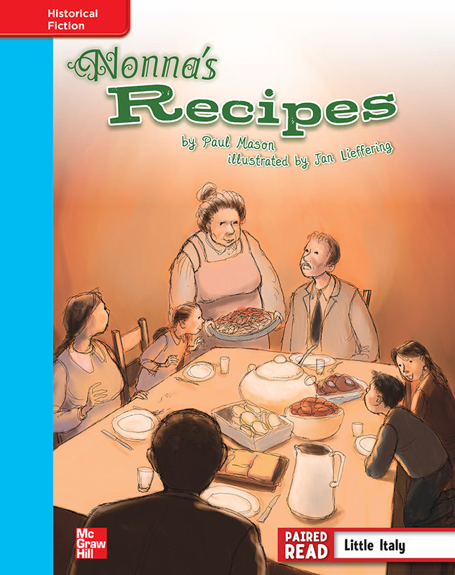 Reading Wonders Grade 4 Leveled Reader Nonnas Recipes On Level Unit 6 6 Pack