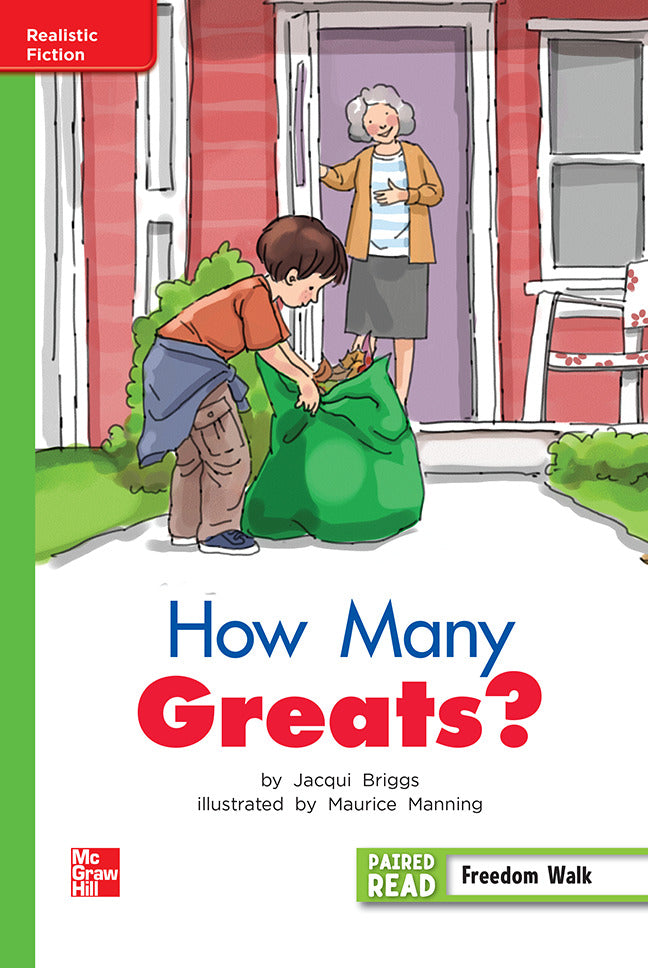 Reading Wonders Grade 2 Leveled Reader How Many Greats Beyond Unit 5 6 Pack