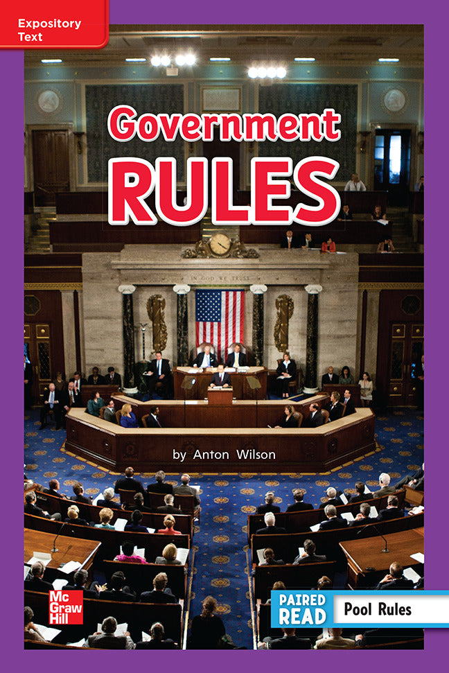 Reading Wonders Grade 2 Leveled Reader Government Rules Beyond Unit 5 6 Pack
