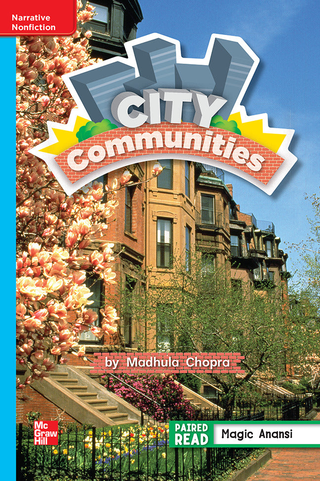 Reading Wonders Grade 2 Leveled Reader City Communities Ell Unit 3 6 Pack
