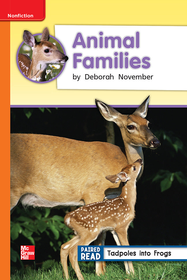 Reading Wonders Grade 2 Leveled Reader Animal Families Ell Unit 2 6 Pack