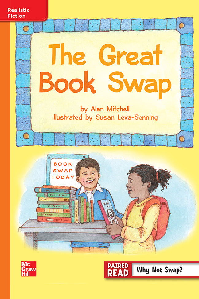 Reading Wonders Grade 3 Leveled Reader The Great Book Swap Approaching Unit 5 6 Pack