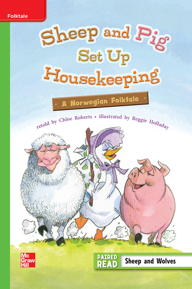 Reading Wonders Grade 3 Leveled Reader Sheep & Pig Set Up Housekeeping Beyond Unit 3 6 Pack