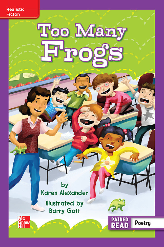 Reading Wonders Grade 3 Leveled Reader Too Many Frogs Ell Unit 6 6 Pack