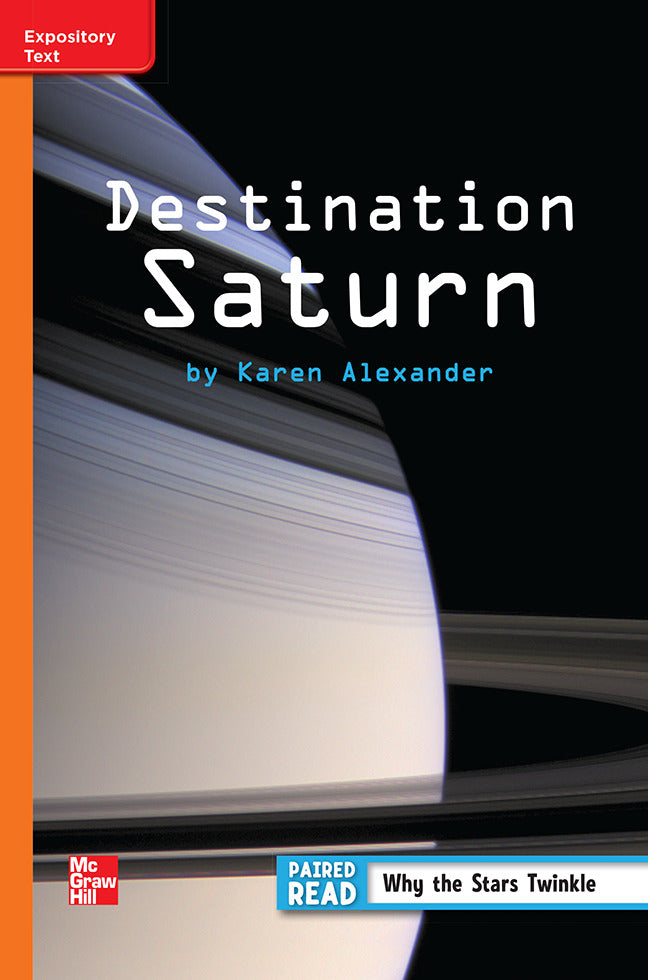 Reading Wonders Grade 3 Leveled Reader Destination Saturn On Level Unit 3 6 Pack
