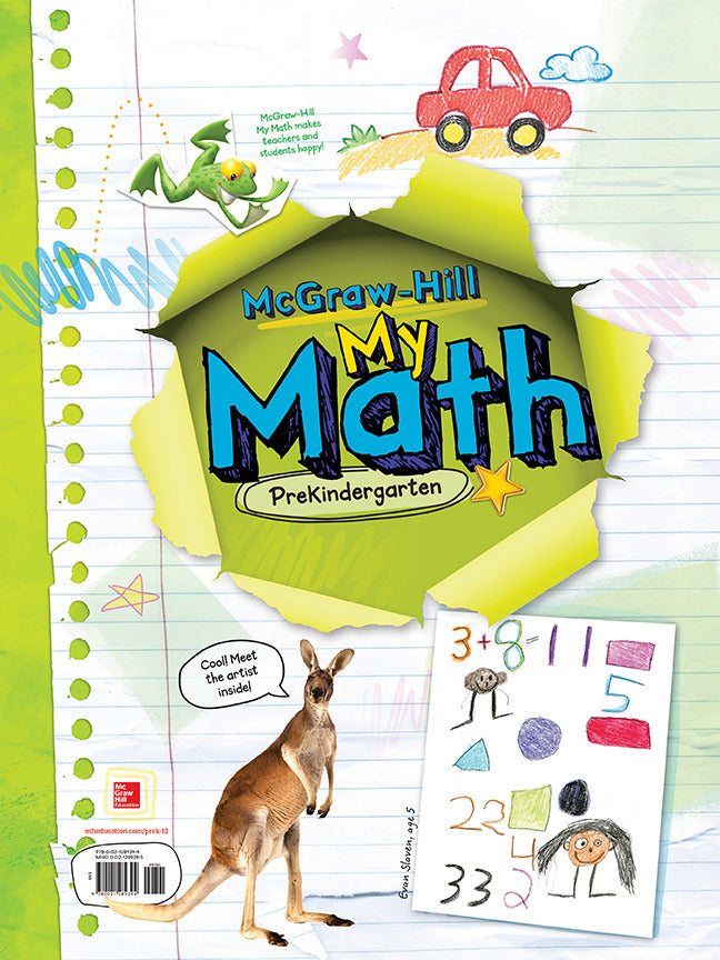 Mcgraw Hill My Math Grade Pk Student Flipbook
