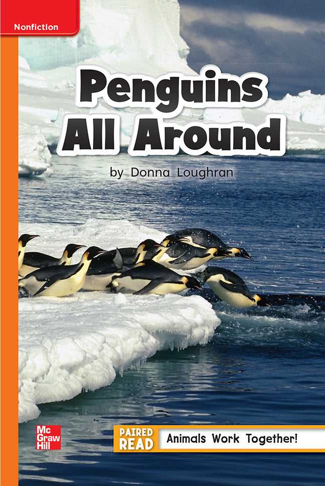 Reading Wonders Grade 1 Leveled Reader Penguins All Around Ell Unit 4 6 Pack