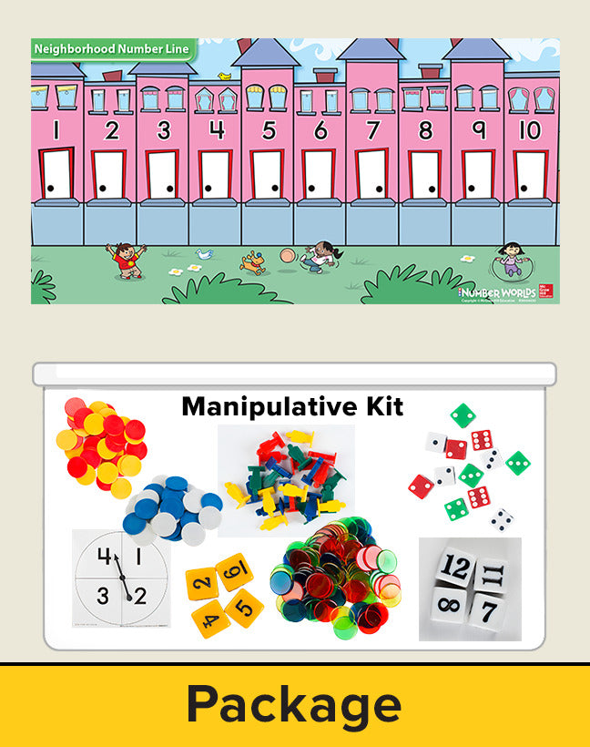 Number Worlds Level F Manipulatives Plus Pack