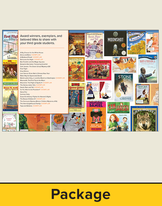 Reading Wonders Grade 3 Classroom Trade Book Library