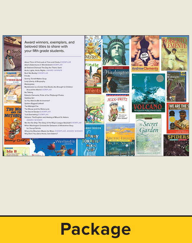 Reading Wonders Grade 5 Classroom Library Package