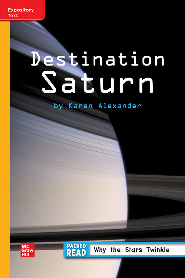 Reading Wonderworks Apprentice Destination Saturn Unit 3 Week 3 Grade 3