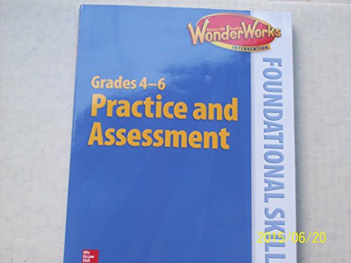 Reading Wonderworks Foundational Skills Practice Black Line Masters Grade 4-6 (READING INTERVENTION) [Paperback] McGraw Hill