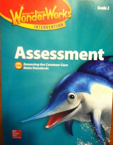 Reading Wonderworks Assessment Black Line Masters Grade 2 (READING INTERVENTION) [Paperback] McGraw Hill