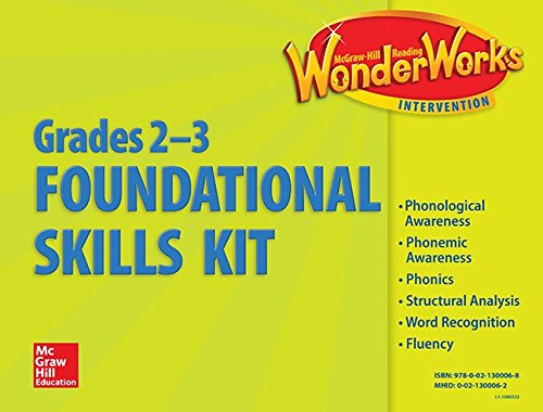 Reading Wonderworks Foundational Skills Kits Grade 2-3 (READING INTERVENTION) [Product Bundle] McGraw Hill