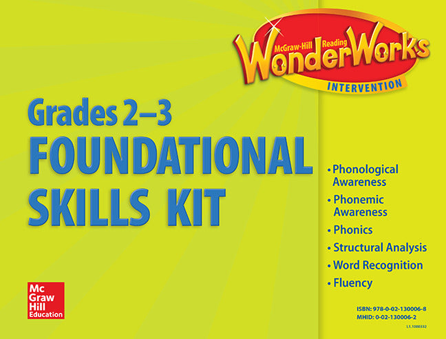 Reading Wonderworks Foundational Skills Kits Grade 2 3