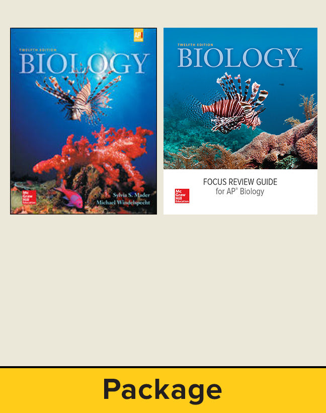 Mader Biology Student Edition With Ap Focus Review Guide Bundle