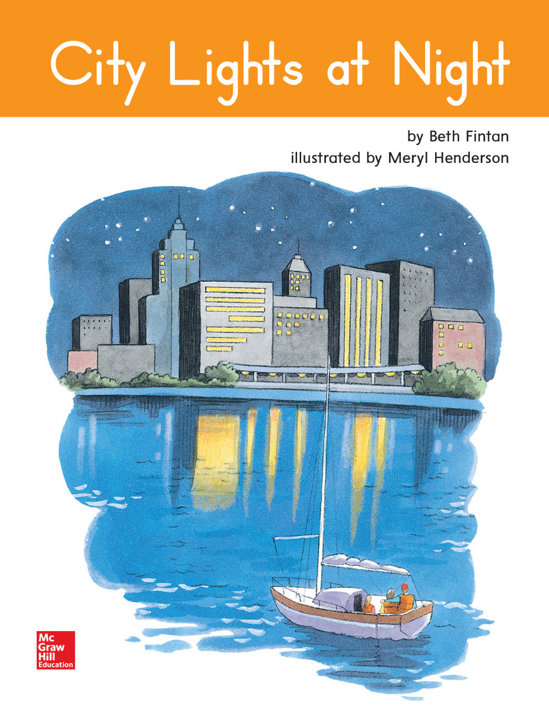Open Court Reading Grade 1 Practice Decodable 63 City Lights At Night