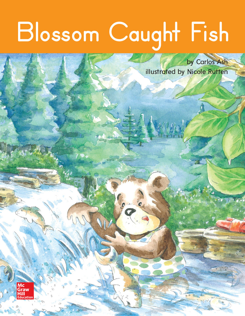 Open Court Reading Grade 1 Practice Decodable 78 Blossom Caught Fish