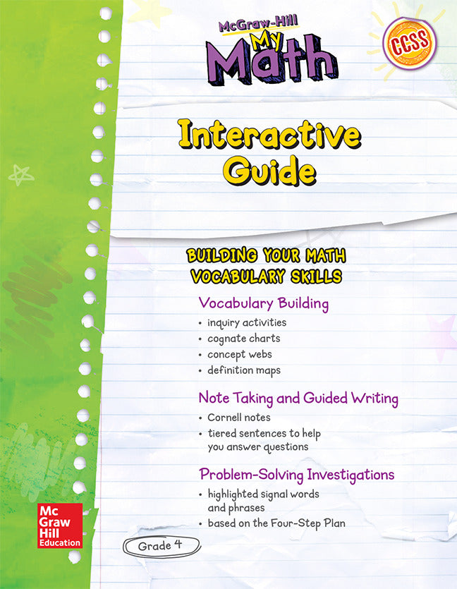 Mh My Math Eld Se Grade 4