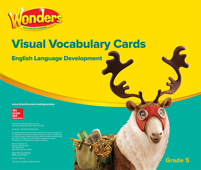 Wonders For English Learners G5 Visual Vocabulary Cards