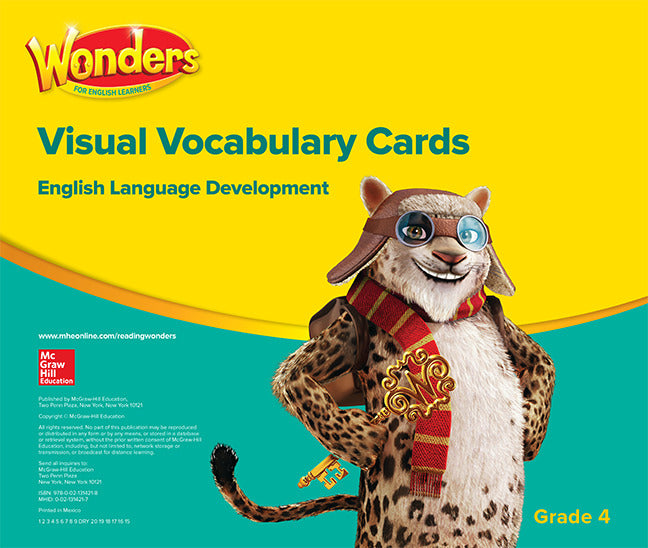 Wonders For English Learners G4 Visual Vocabulary Cards
