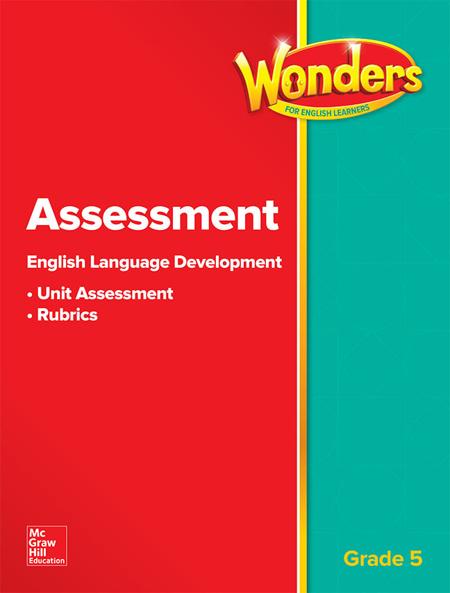 Wonders For English Learners G5 Assessment