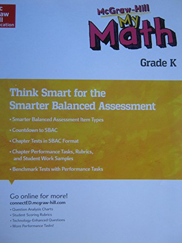 MH MY Math SBACC Assessment K (ELEMENTARY MATH CONNECTS) [Paperback]