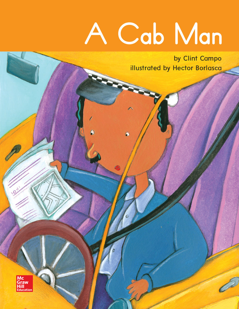 Open Court Reading Grade 1 Practice Decodable 17 A Cab Man