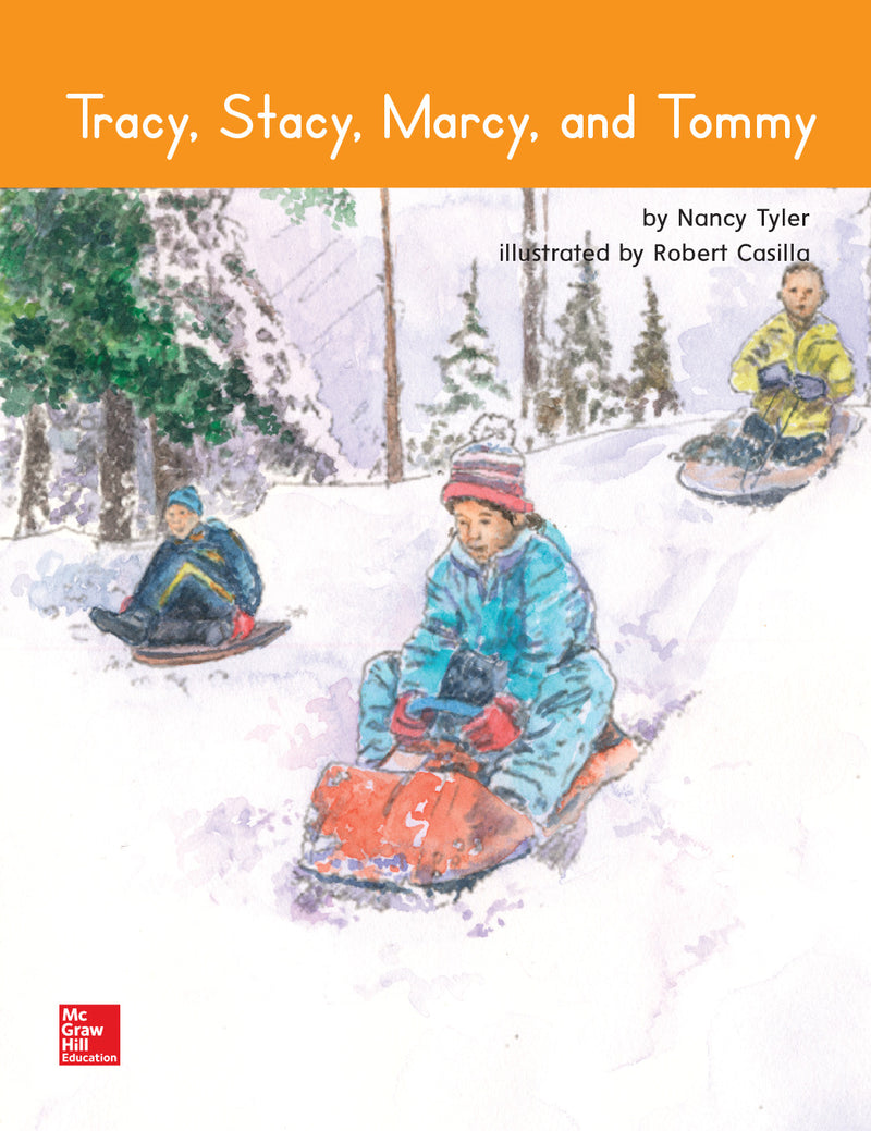 Open Court Reading Grade 1 Practice Decodable 61 Tracy Stacy Marcy & Tommy