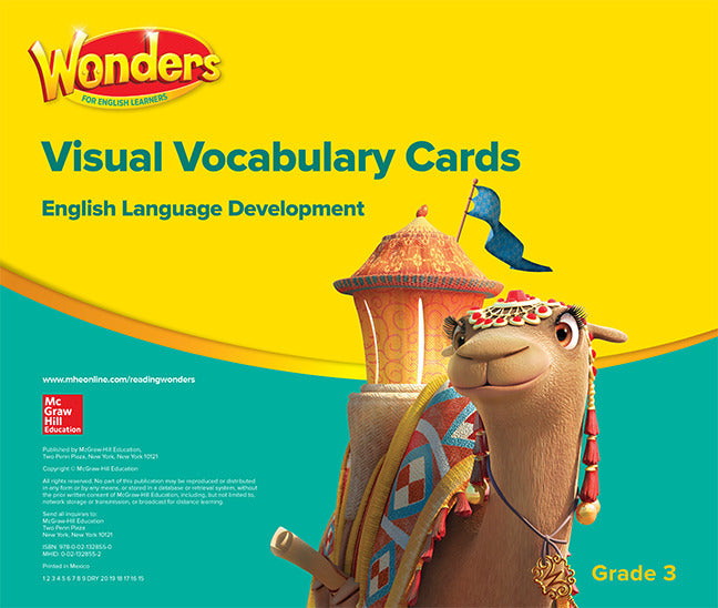 Wonders For English Learners G3 Visual Vocabulary Cards