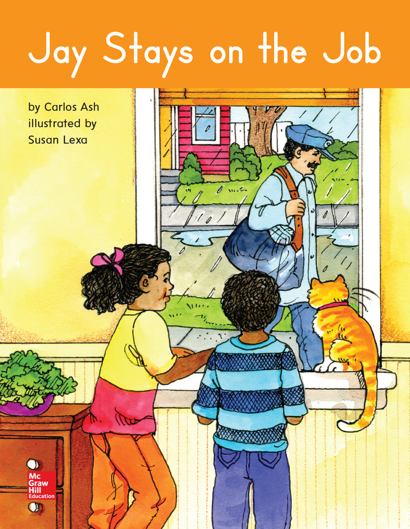 Open Court Reading Grade 1 Practice Decodable 62 Jay Stays On The Job