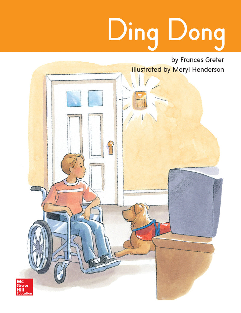 Open Court Reading Grade 1 Practice Decodable 44 Ding Dong