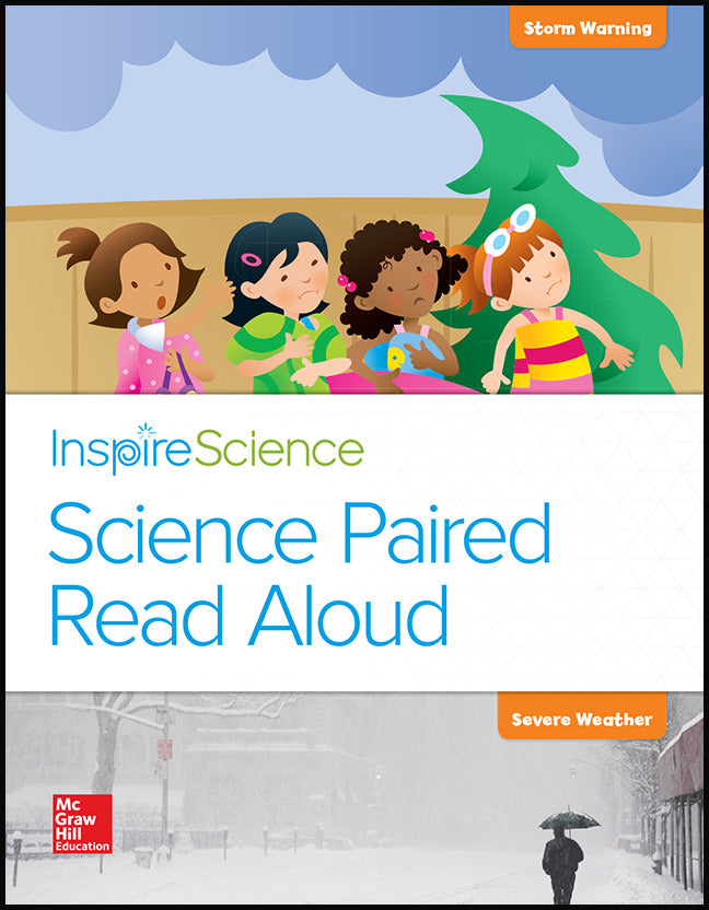 Inspire Science Grade K Science Paired Read Aloud Storm Warning   Severe Weather