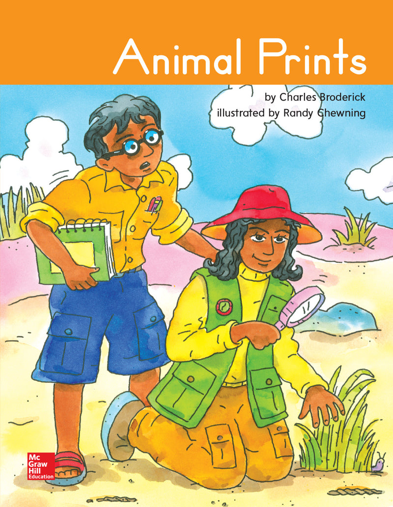 Open Court Reading Grade 1 Practice Decodable 46 Animal Prints