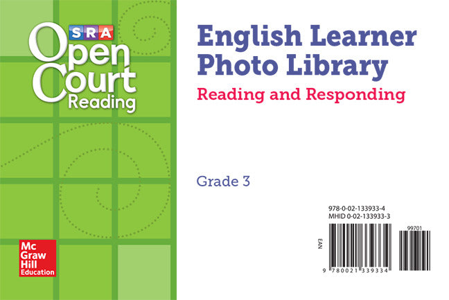 Open Court Reading El Photo Library Reading & Responding Card Set Grade 3