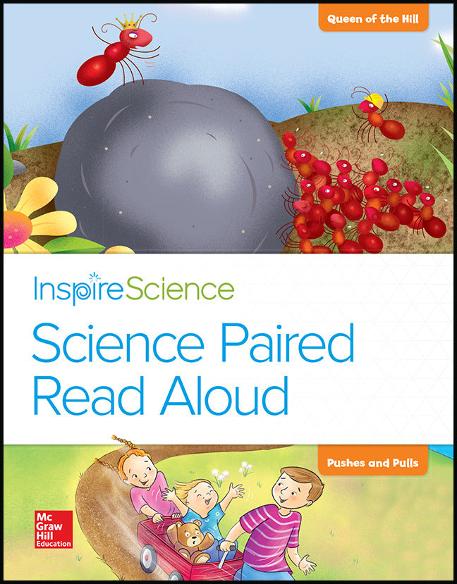 Inspire Science Grade K Science Paired Read Aloud Queen Of The Hill   Pushes & Pulls