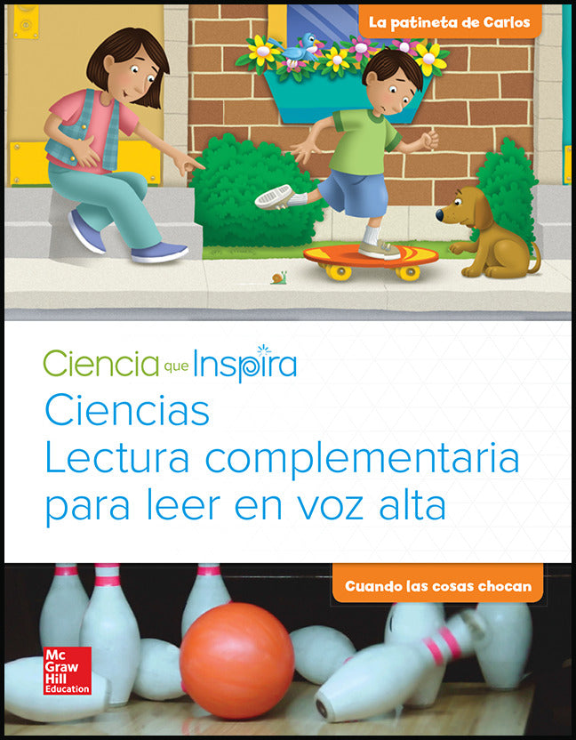 Ciencia Que Inspira Grado K Lectura En Voz Alta La Patineta De Carlos