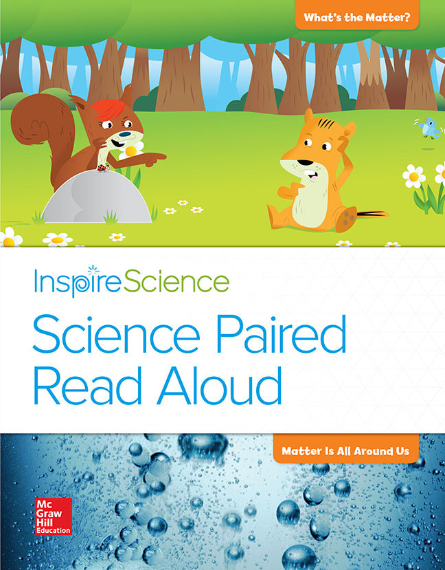 Inspire Science Grade 2 Science Paired Read Aloud Whats The Matter   Matter Is All Around Us