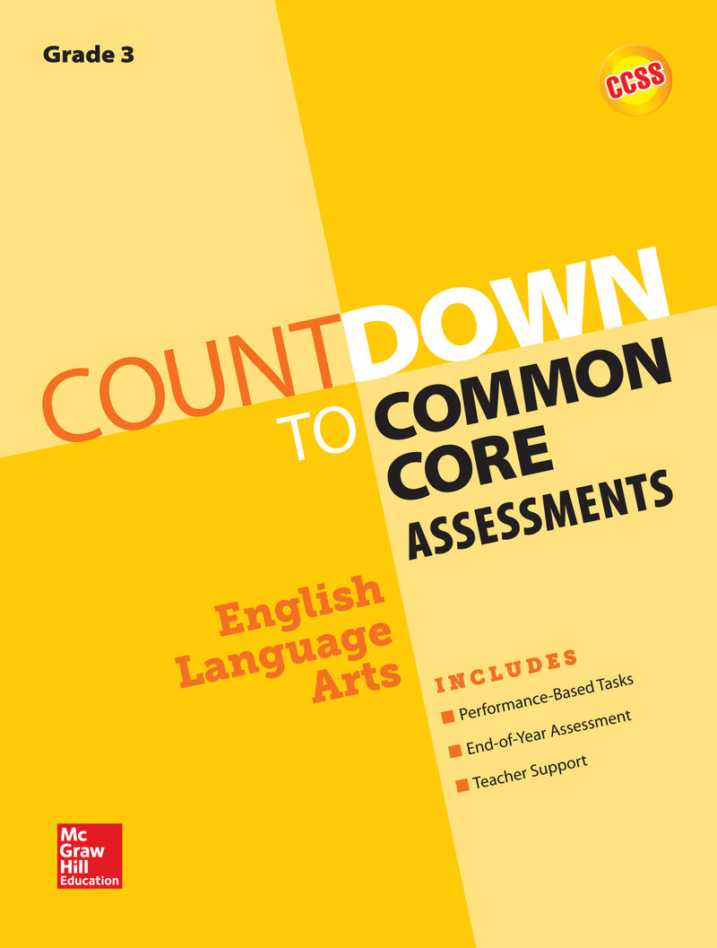 Countdown To Common Core Assessments Grade 3 Ela