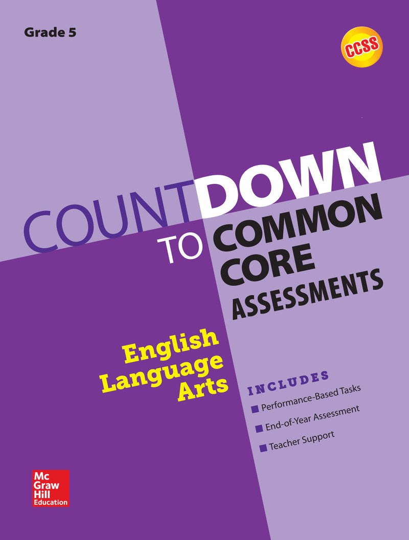 Countdown To Common Core Assessments Grade 5 Ela