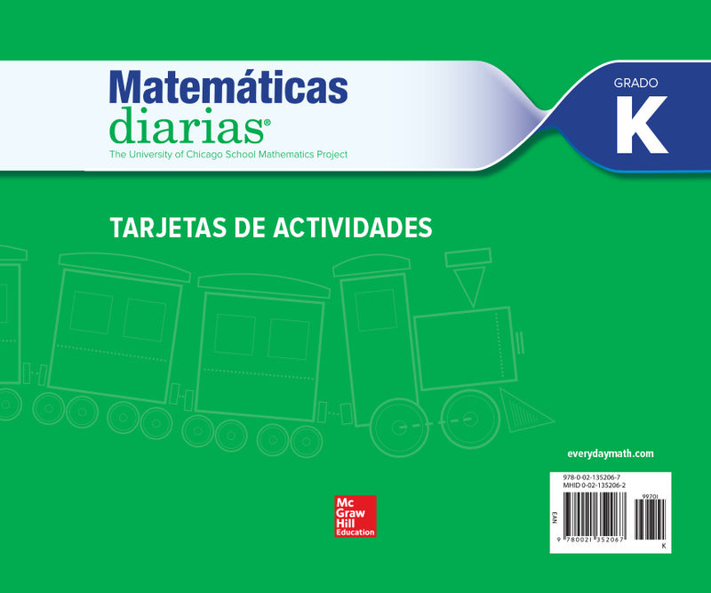 Everyday Mathematics 4th Edition Grade K Spanish Activity Cards 4e