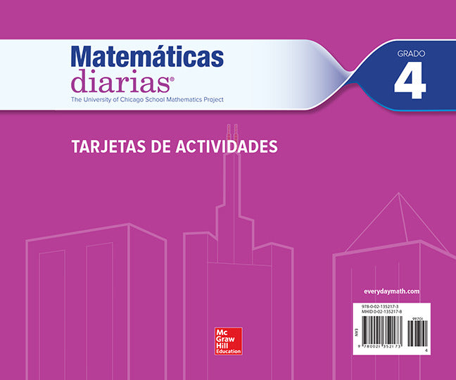 Everyday Mathematics 4th Edition Grade 4 Spanish Activity Cards 4e