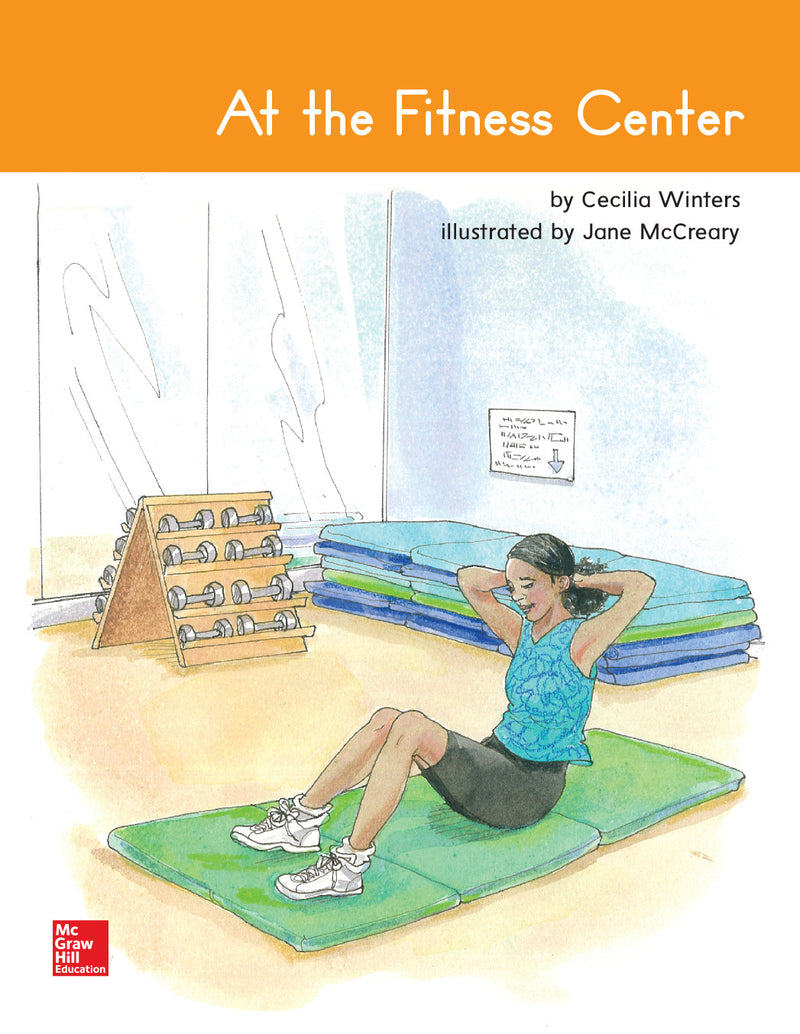 Open Court Reading Grade 1 Practice Decodable 53 At The Fitness Center