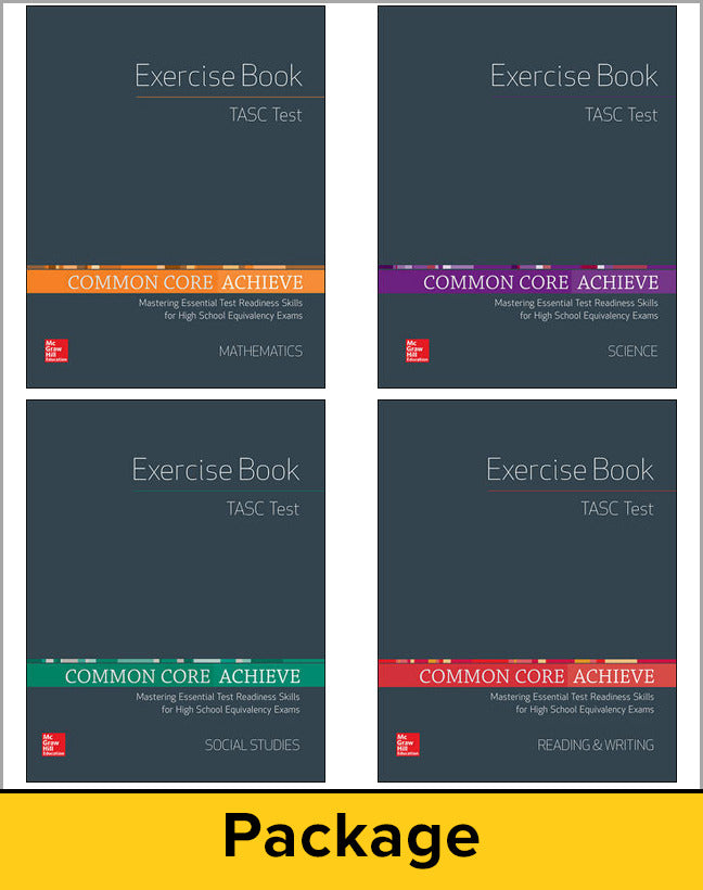 Common Core Achieve Tasc Exercise Book 5 Copy Set