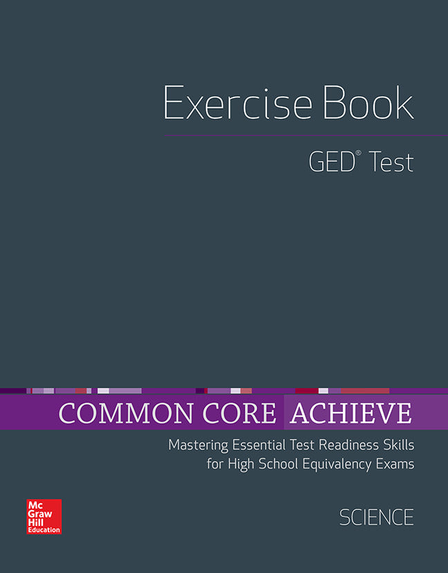 Common Core Achieve Ged Exercise Book Science