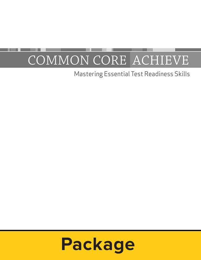 Common Core Achieve Instructor Guide Set