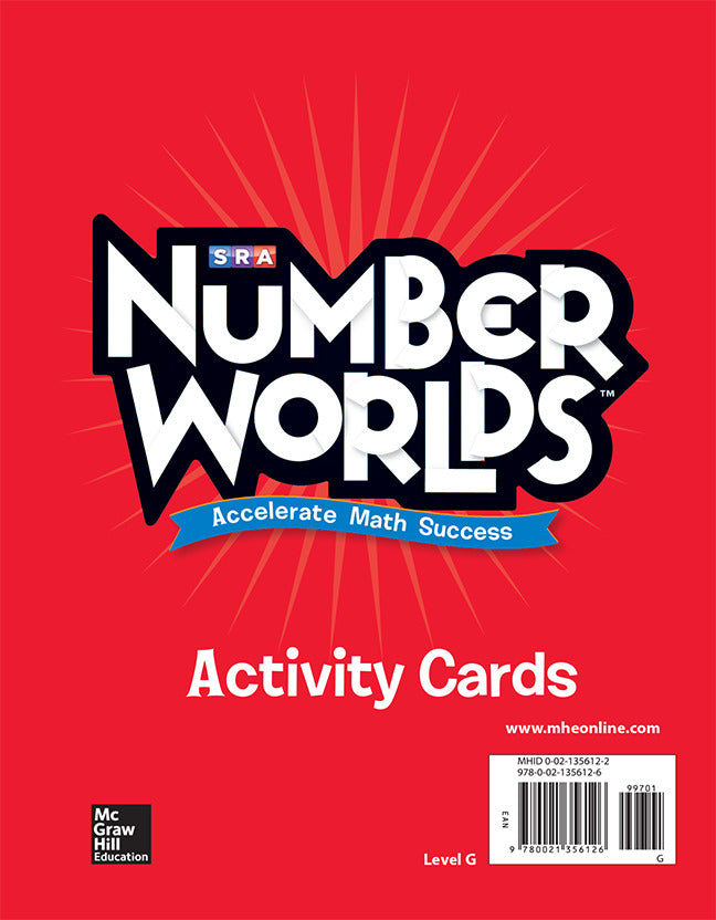 Number Worlds Level G Activity Cards