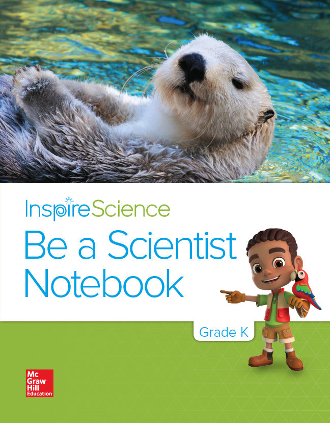 Inspire Science Grade K Be A Scientist Notebook